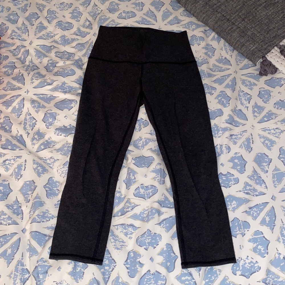 Dark grey lululemon cotton leggings